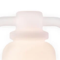 QAZQA Tafellamp Oplaadbaar 30 Cm IP44 Wit - Storm Small 7 QAZQA Tafellamp Oplaadbaar 30 Cm IP44 Wit - Storm Small -Tafel Trend Goedkope Winkel 1000014991 0103