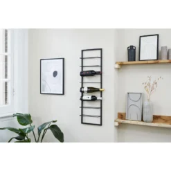 Lifa Living Wijnrek Luc Voor 8 Flessen, 30 X 9,5 X 99,5 Cm