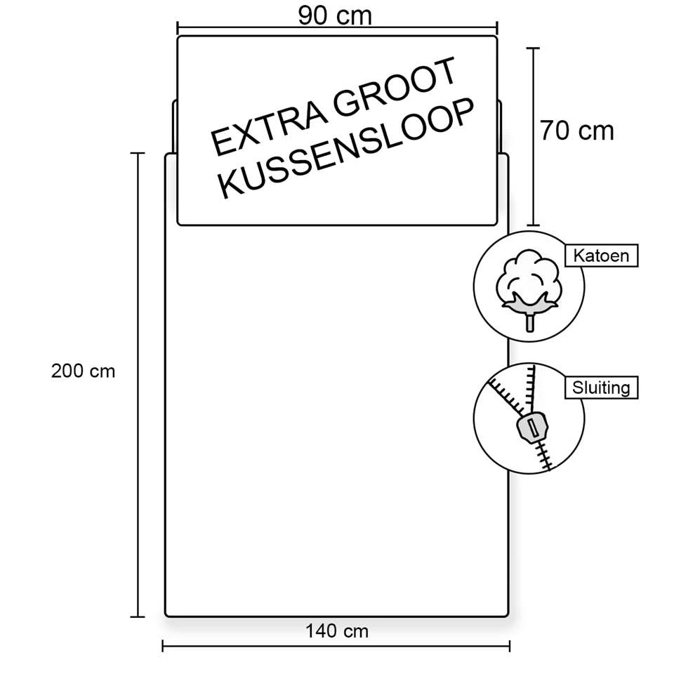 Bing Bunny Dekbedovertrek Hooray - Eenpersoons - 140 X 200 Cm - Katoen 2 Bing Bunny Dekbedovertrek Hooray - Eenpersoons - 140 X 200 Cm - Katoen - Afbeelding 2