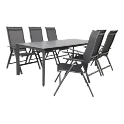 Kettler Edge/Legato 220 Cm. Tuinset - 7-delig Verstelbaar