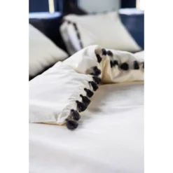 Dindi Home - Dekbedovertrek Fleeky Fringes - 240x220 Cm - Wit 7 Dindi Home - Dekbedovertrek Fleeky Fringes - 240x220 Cm - Wit -Tafel Trend Goedkope Winkel 1000034586 0103