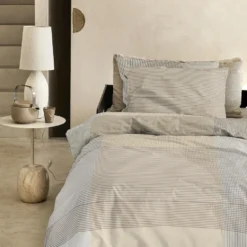 Damai Dekbedovertrek Base - Katoen - 140x200/220 Cm - Beige -Tafel Trend Goedkope Winkel 1000035112 0102