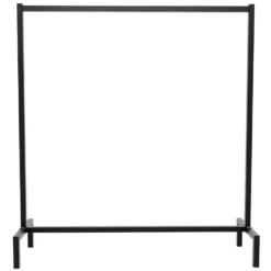 CLP Kledingrek Melva 120x38x120 Zwart -Tafel Trend Goedkope Winkel 1000071148 0102