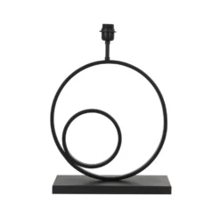 Lampvoet Omega - Zwart - 39,5x18,5x47 Cm