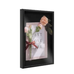 ACAZA Fotolijst In 3D - Box Frame - 3.5 Cm Diep - 40x60cm - Zwart