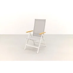 Hartman Napoli Verstelbare Tuinstoel - Teak Armleuning - Wit 7 Hartman Napoli Verstelbare Tuinstoel - Teak Armleuning - Wit -Tafel Trend Goedkope Winkel 1000074462 0103