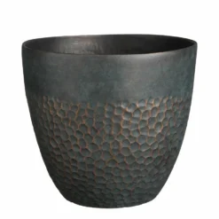 Mica Decorations Bravo Bloempot - H40 X Ø45 Cm - Groen
