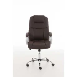 Clp Bureaustoel XL Apoll Kunstleder Bruin -Tafel Trend Goedkope Winkel 1000082855 0102