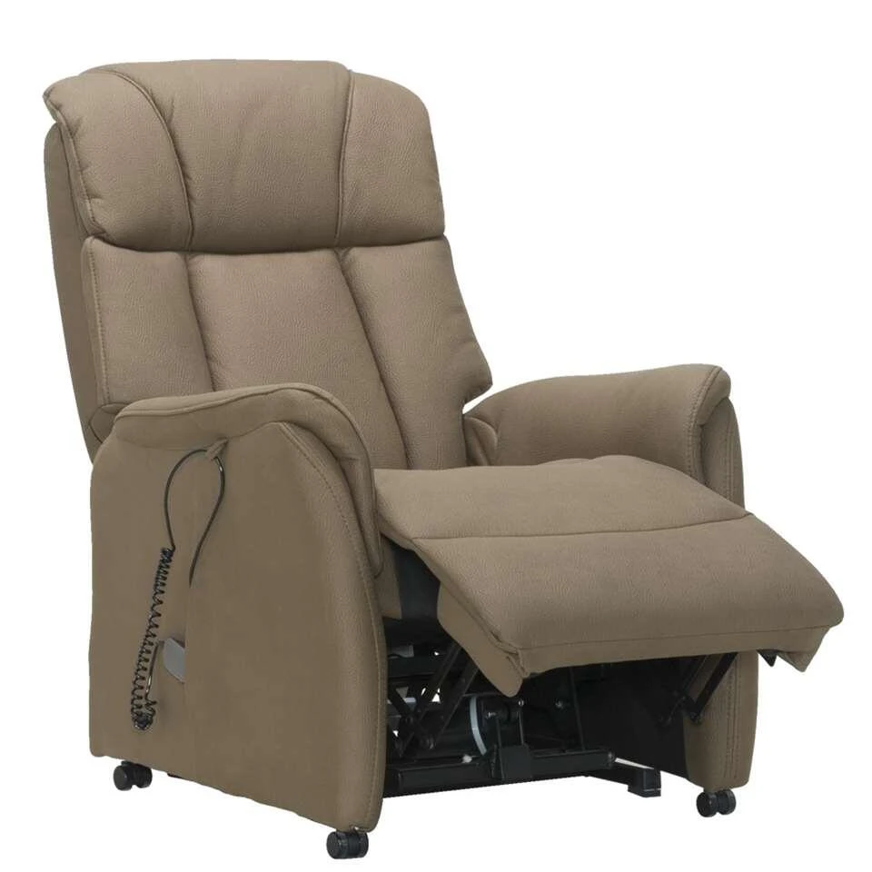 Relaxfauteuil Nebraska (sta-op) - Bruin 2 Relaxfauteuil Nebraska (sta-op) - Bruin - Afbeelding 2