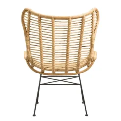 Fauteuil Jasmine - Rotan/metaal - Naturel 6 Fauteuil Jasmine - Rotan/metaal - Naturel -Tafel Trend Goedkope Winkel 10207005 0900