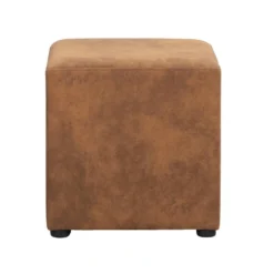 Hocker Nando - Cognac - 45x45x45 Cm