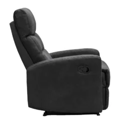 Relaxfauteuil Jackson - Stof - Zwart -Tafel Trend Goedkope Winkel 10209885 8000