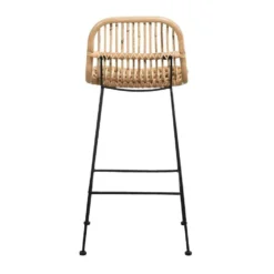 Barkruk Justin - Rotan - Naturel -Tafel Trend Goedkope Winkel 11100451 0900