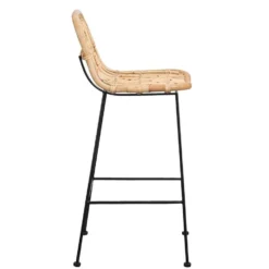 Barkruk Justin - Rotan - Naturel -Tafel Trend Goedkope Winkel 11100451 8000