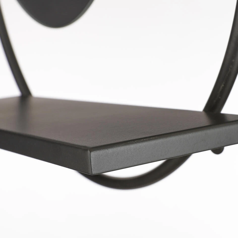 Mica Decorations Phoenix Wandspiegel Zwart 3 Mica Decorations Phoenix Wandspiegel Zwart - Afbeelding 3