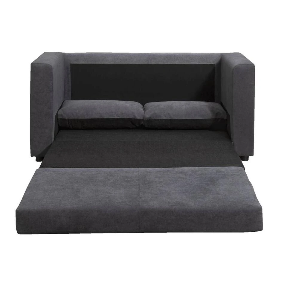 Slaapbank Sirena - Antraciet - 72x139x69 Cm 2 Slaapbank Sirena - Antraciet - 72x139x69 Cm - Afbeelding 2