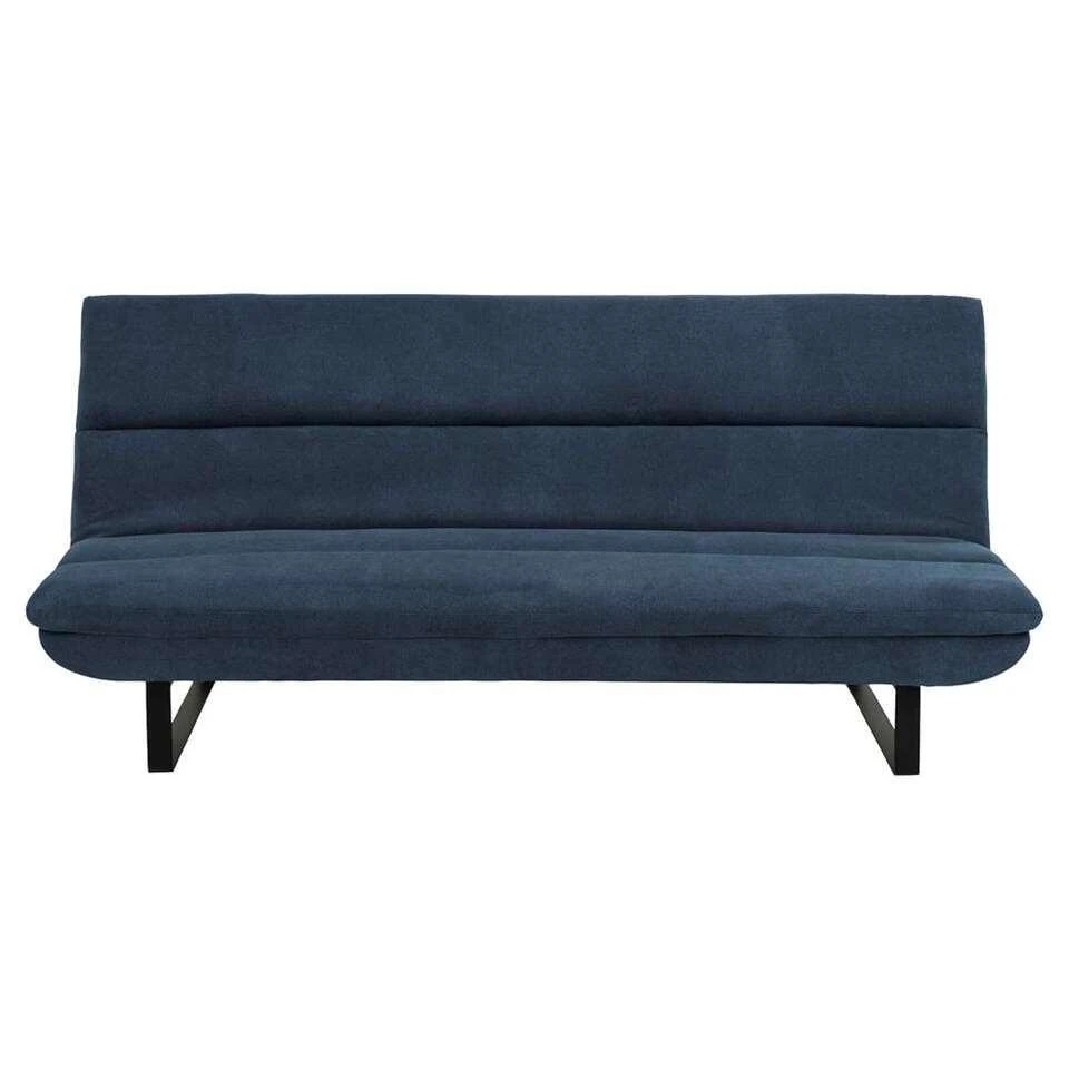 Slaapbank Adelaide - Donker Blauw - 91x200x124 Cm 1 Slaapbank Adelaide - Donker Blauw - 91x200x124 Cm