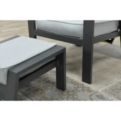 Garden Impressions Lora Verstelbare Loungestoel + Voetenbank -Tafel Trend Goedkope Winkel 1673830030 0106
