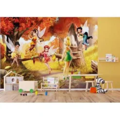 Disney Fotowand - Winnie De Poeh - Geel, Groen En Blauw - 360 X 254 Cm -Tafel Trend Goedkope Winkel 1686656638 0103