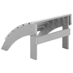 Beliani Voetenbankje ADIRONDACK - Grijs Kunsthout -Tafel Trend Goedkope Winkel 1a21fa97ee944b2e82d3225285fdf48c