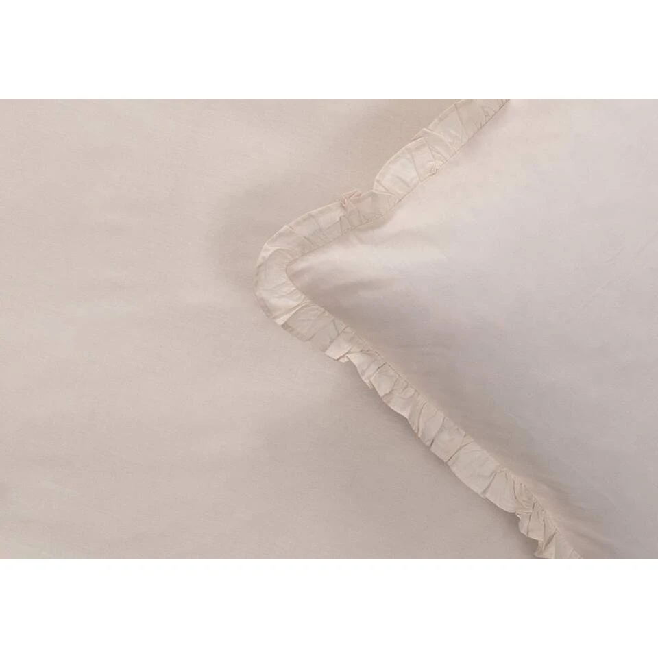 Royal Dekbedovertrek Cato Effen - Roze - 200x200/220 Cm 2 Royal Dekbedovertrek Cato Effen - Roze - 200x200/220 Cm - Afbeelding 2