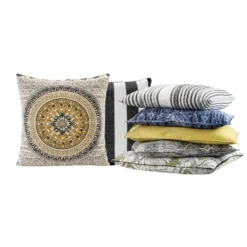 Woonkussen Fatima - Oker - 60x60 Cm -Tafel Trend Goedkope Winkel 34101839 4050