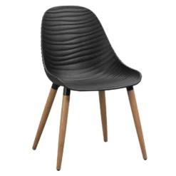 Tafel Trend Goedkope Winkel 32 Le Sud Diningstoel Bordeaux - Zwart/naturel - 82x54x55 Cm