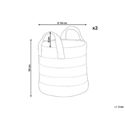 Beliani Mand GEREDE - Beige Jute -Tafel Trend Goedkope Winkel 51959e8c9e514809b0e15bcf0a6a6323