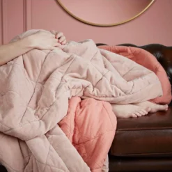 KAAT Amsterdam Plaid Ogibly - Roze - 260x260 Cm -Tafel Trend Goedkope Winkel 81024741 0200