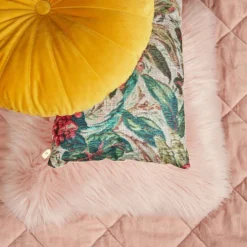 KAAT Amsterdam Plaid Ogibly - Roze - 260x260 Cm -Tafel Trend Goedkope Winkel 81024741 0300