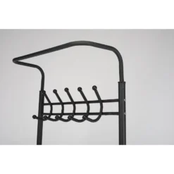 O'DADDY® Kapstok Staand - Schoenenrek - 18 Haken - 66x30x190cm - Zwart -Tafel Trend Goedkope Winkel cf5a241cd9e44aa5ba1e58875468186a