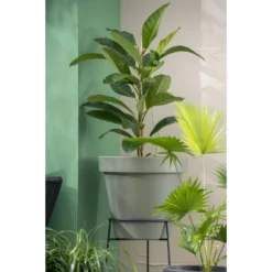 Bloempot Finn - Groen - 90% Gerecycled Kunststof - ø50 Cm 7 Bloempot Finn - Groen - 90% Gerecycled Kunststof - ø50 Cm -Tafel Trend Goedkope Winkel sf 54211142 1012