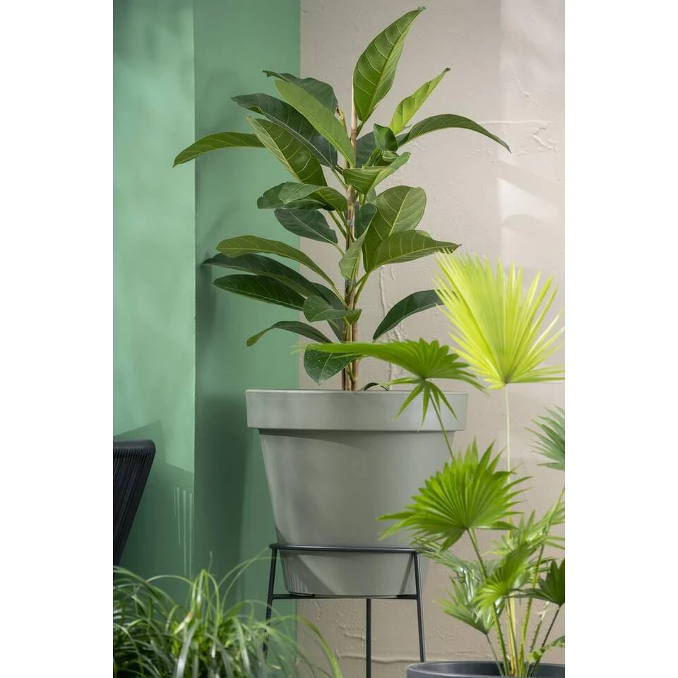 Bloempot Finn - Groen - 90% Gerecycled Kunststof - ø50 Cm 4 Bloempot Finn - Groen - 90% Gerecycled Kunststof - ø50 Cm - Afbeelding 4